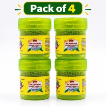 Svadeshi Herbal Inhaler 1.5 g (Pack of 4)