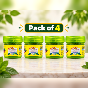 Svadeshi Herbal Inhaler 1.5 g (Pack of 4)