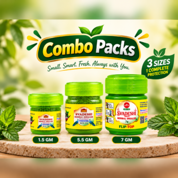 Combo Packs - Svadeshi Herbal Inhaler
