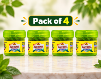 Svadeshi Herbal Inhaler 1.5 g (Pack of 4)
