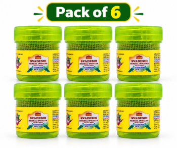 Svadeshi Herbal Inhaler 1.5 g (Pack of 6)