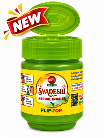 SVADESHI HERBAL INHALER FLIP-TOP 7 GM